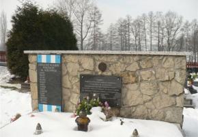 Grób zbiorowy Żydów na cmentarzu w Brzeźcach koło Pszczyny