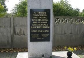 Pomnik - obóz Arbeitslager Glewitz IV (ul. Andersa)