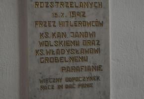 Miejsce ukrywania Żydów w kościele w Kobryniu