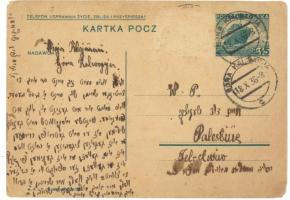 Kartka pocztowa w zbiorach Avnera Yonai