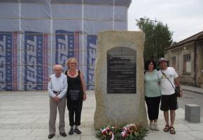 19.08.2012 – Odsłonięto obelisk upamiętniający likwidację getta w Gorlicach 