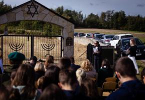 Iwaniska. Commemoration of a Jewish cemetery