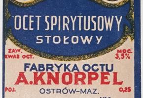 Fabryka Octu Spirytusowego A. Knorpel (ul. Mieczkowskiego 9)