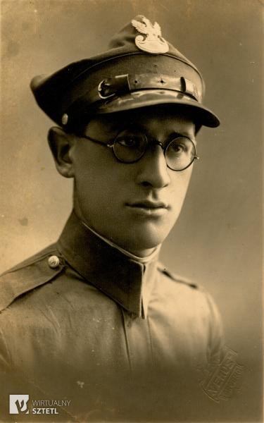 Grodno. Leon Jankielewicz w mundurze żołnierza Wojska Polskiego (przed 1939)