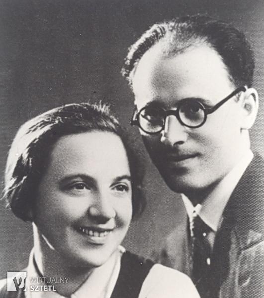 Warszawa. Luba i Abraham Blum (1928)